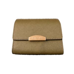 Henri Bendel New York Compact Olive Wallet Coin & Cardholder, Like New